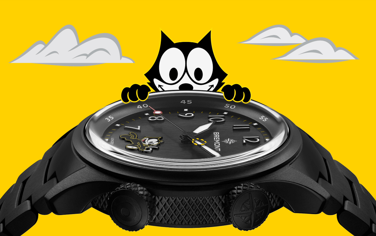 bremont x felix the cat
