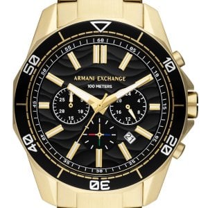 Armani Exchange Herrklocka AX1958 Spencer Svart/Stål Ø44 mm