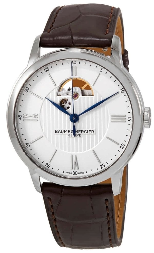 Baume & Mercier Herrklocka M0A10524 Classima Silverfärgad/Läder