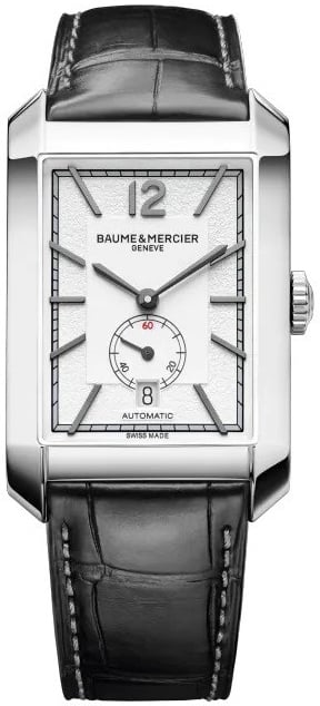 Baume & Mercier Herrklocka M0A10528 Hampton Silverfärgad/Läder