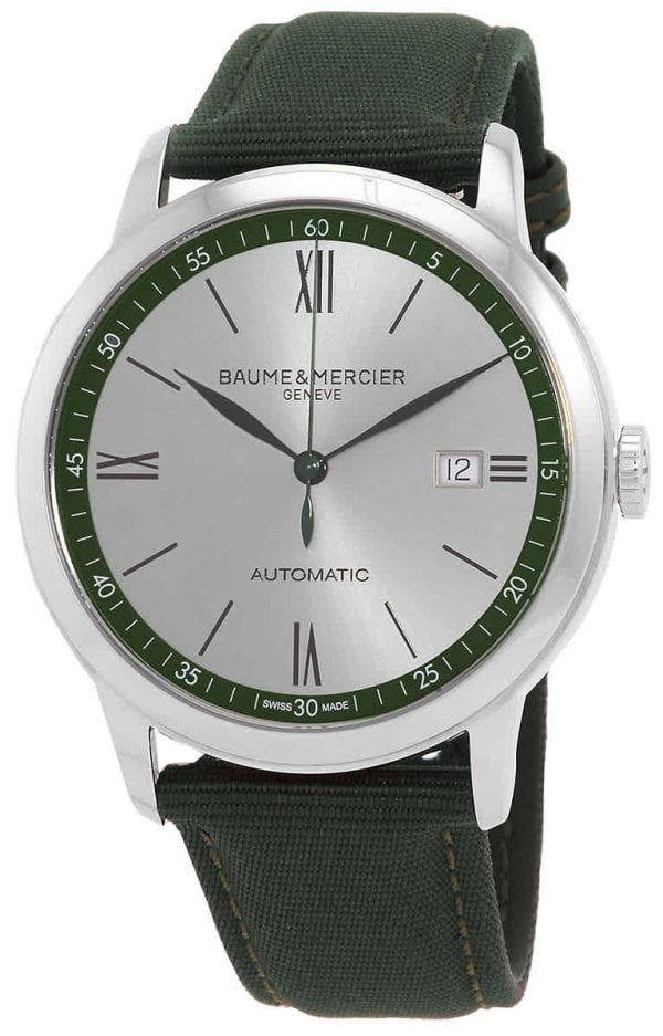 Baume & Mercier Herrklocka M0A10696 Classima Grå/Läder Ø42 mm