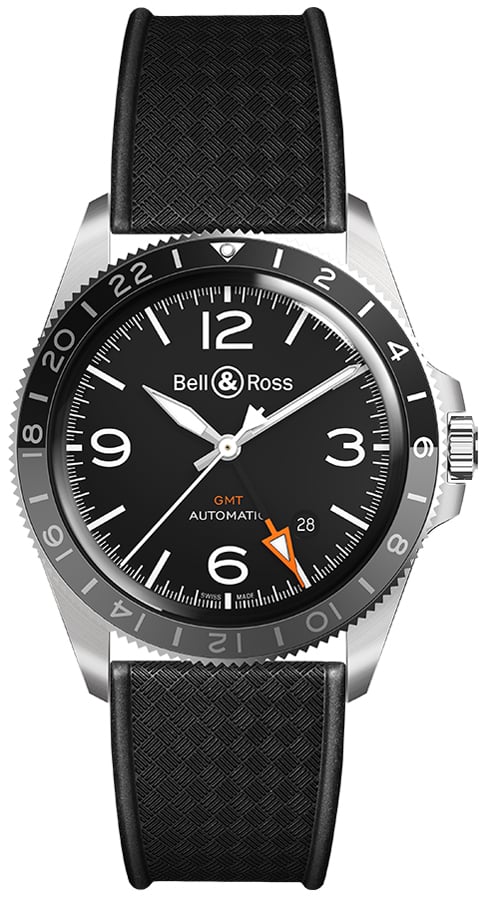 Bell & Ross Herrklocka BRV293-BL-ST/SRB Vintage Svart/Kolfiber