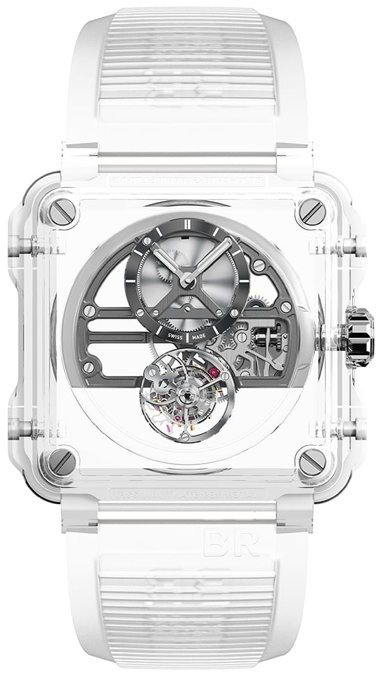 Bell & Ross Herrklocka BRX1-SKTB-SAPHIR BR-X1 Tourbillon Skeleton