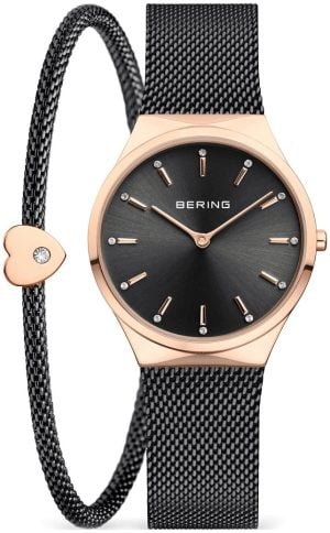 Bering Damklocka 12131-169-GWP Classic Svart/Stål Ø31 mm