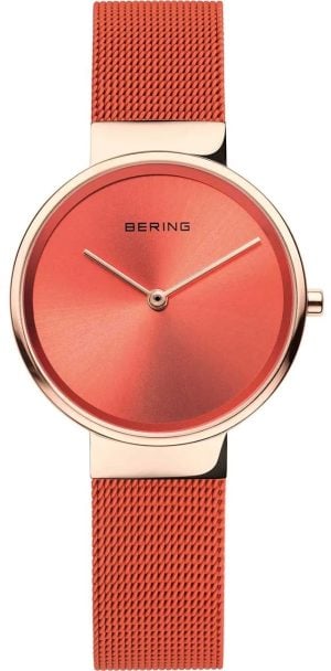 Bering Damklocka 14531-565 Classic Orange/Stål Ø31 mm