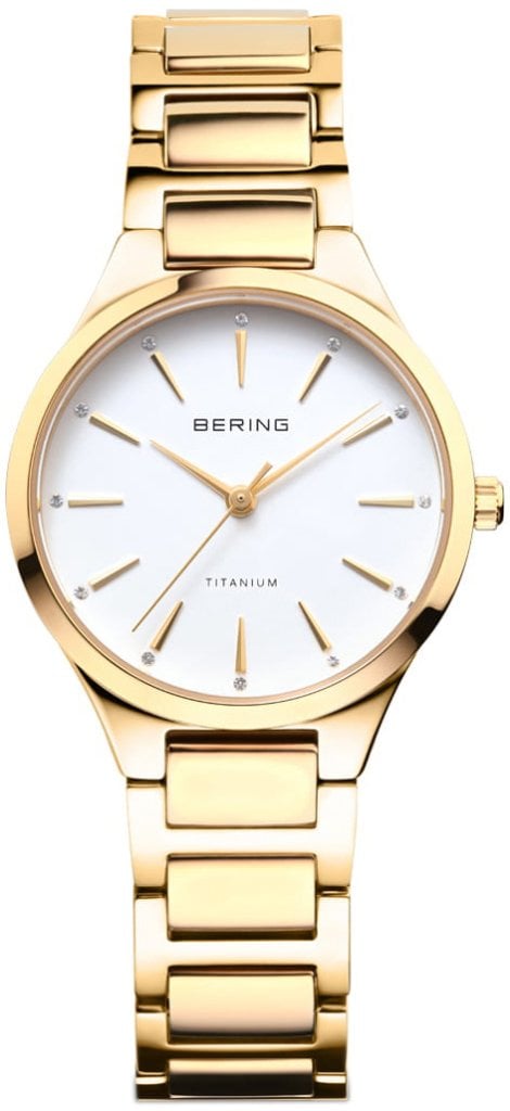 Bering Damklocka 15630-734 Titanium Vit/Titan Ø30 mm