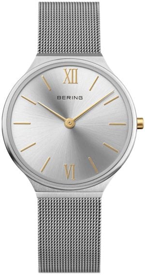 Bering Damklocka 18434-010 Ultra Slim Silverfärgad/Stål Ø34 mm