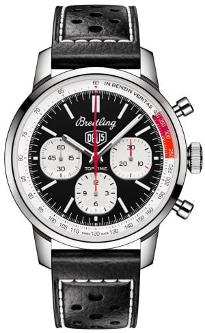 Breitling Herrklocka AB01765A1B1X1 Top Time Deus Svart/Läder Ø41 mm
