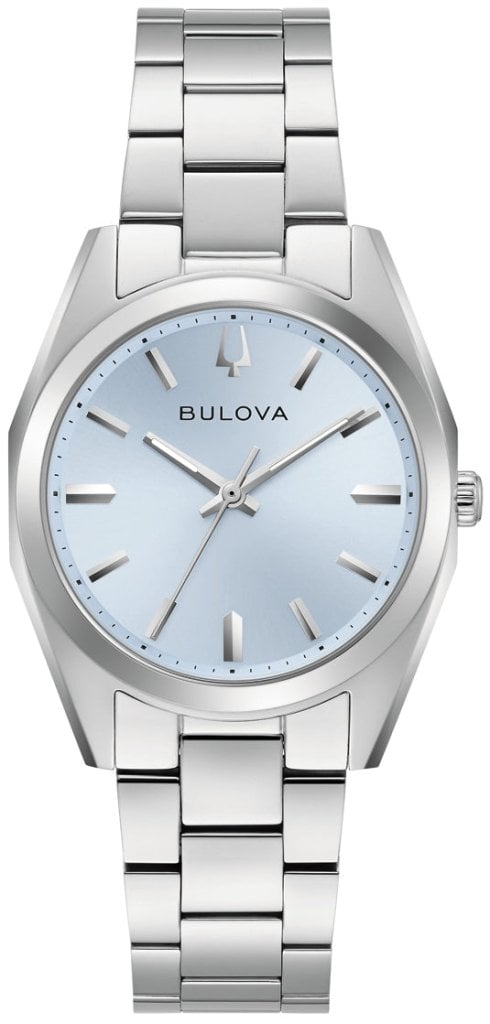 Bulova Damklocka 96L346 Surveyor Blå/Stål Ø31 mm