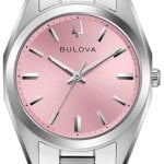 bulova damklocka 96l348 surveyor rosa/stål ø31 mm