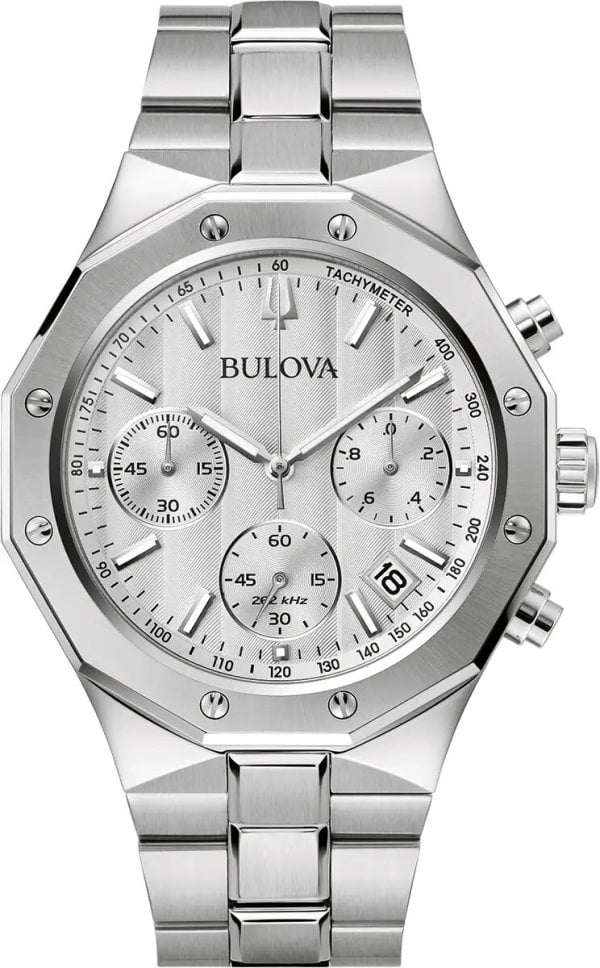 Bulova Herrklocka 96B408 Classic Silverfärgad/Stål Ø44 mm