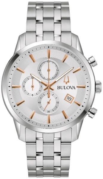 Bulova Herrklocka 96B411 Classic Silverfärgad/Stål Ø41 mm