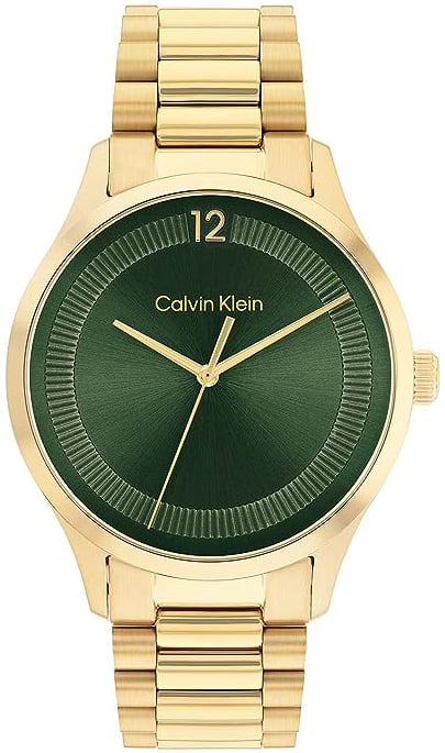 Calvin Klein CK 25200229 Iconic Grön/Gulguldtonat stål Ø40 mm