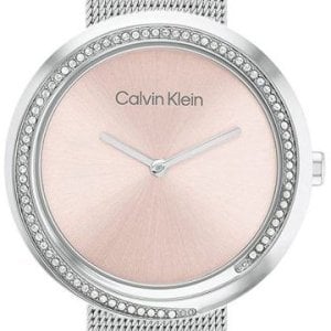 Calvin Klein CK Damklocka 25200149 Twisted Rosa/Stål Ø34 mm