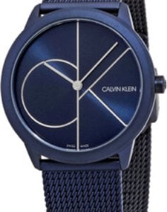 Calvin Klein CK Damklocka K3M52T5N Minimal Blå/Stål Ø35 mm