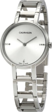 Calvin Klein CK Damklocka K8N2314W Silverfärgad/Stål Ø32 mm