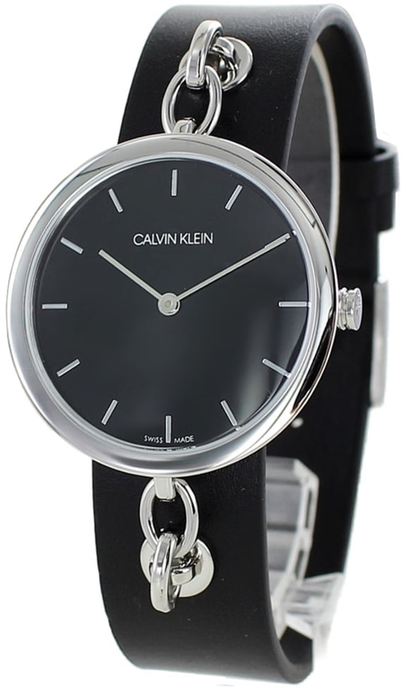 Calvin Klein CK Damklocka KBM231C1 Svart/Stål Ø34 mm