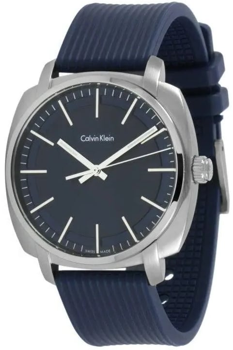 Calvin Klein CK Herrklocka K5M311ZN Highline Blå/Gummi