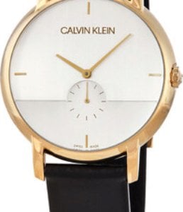 Calvin Klein CK Herrklocka K9H2X5C6 Silverfärgad/Läder Ø43 mm