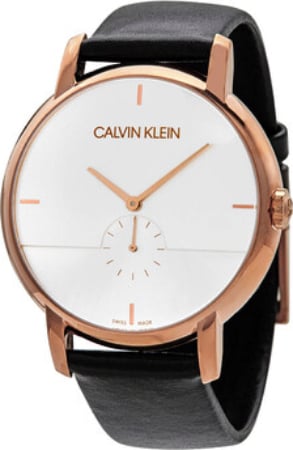 Calvin Klein CK Herrklocka K9H2X6C6 Silverfärgad/Läder Ø43 mm
