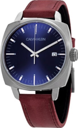 Calvin Klein CK K9N111ZN Blå/Läder Ø39 mm