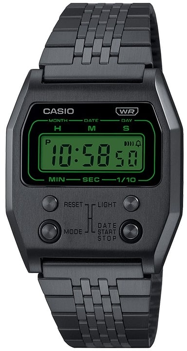 Casio a1100b-1ef vintage stål ø35 mm casio a1100b-1ef vintage stål ø35 mm