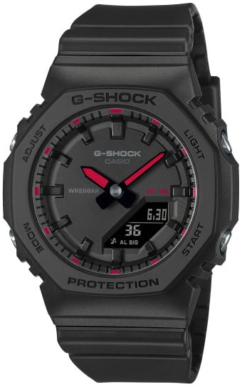 Casio Damklocka GMA-P2100SA-1A1ER G-Shock Svart/Gummi Ø40.2 mm