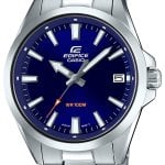 casio herrklocka efv-100d-2avuef edifice blå/stål ø42 mm