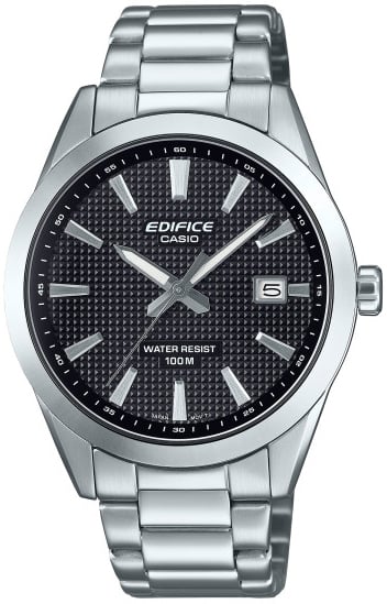 Casio Herrklocka EFV-160D-1AVEF Edifice Svart/Stål Ø40 mm