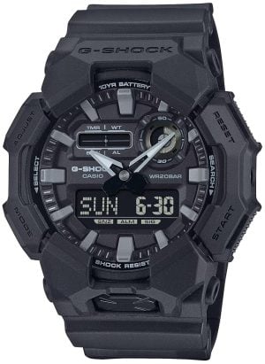 Casio Herrklocka GA-010-1A1ER G-Shock Svart/Gummi Ø51.9 mm
