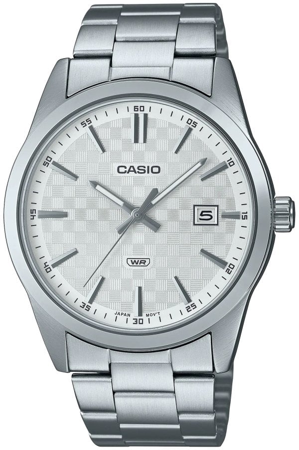 Casio Herrklocka MTP-VD03D-7AUDF Classic Silverfärgad/Stål Ø41 mm