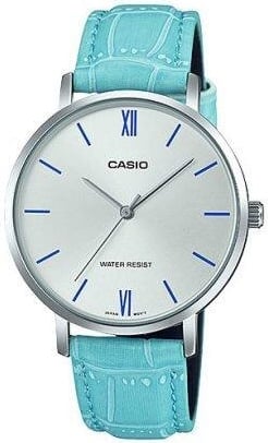 Casio LTP-VT01L-7B3UDF Classic Blå/Läder Ø34 mm