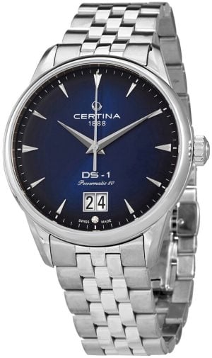 Certina Herrklocka C029.426.11.041.00 DS 1 Blå/Stål Ø41 mm