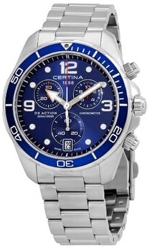 Certina Herrklocka C032.434.11.047.00 DS Action Blå/Stål Ø43 mm