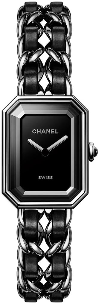 Chanel Damklocka H7022 Premiere Svart/Läder