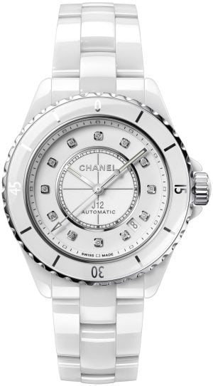 Chanel H5705 J12 Vit/Keramik Ø38 mm
