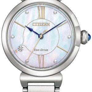 Citizen Damklocka EM1070-83D Classic Blå/Stål Ø29.5 mm