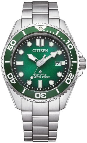 Citizen Herrklocka BN0269-50W Promaster Grön/Stål Ø44 mm
