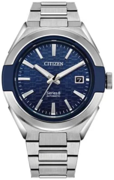 Citizen Herrklocka NA1037-53L Series 8 Blå/Stål Ø40 mm