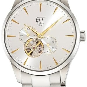 ETT Eco Tech Time Herrklocka EGS-40401-41M Motion Drive Vit/Stål