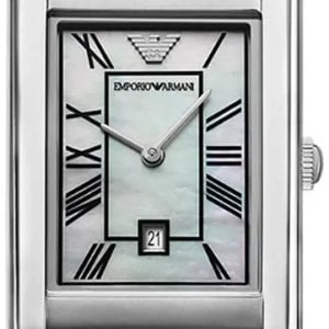 Emporio Armani Damklocka AR11664 Gino Vit/Stål