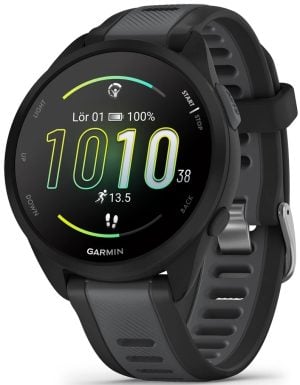 Garmin 010-02863-30 Forerunner 165 Music Svart/Gummi Ø43 mm