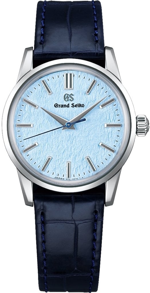 Grand Seiko Damklocka SBGX353G Elegance Collection Blå/Läder Ø34 mm