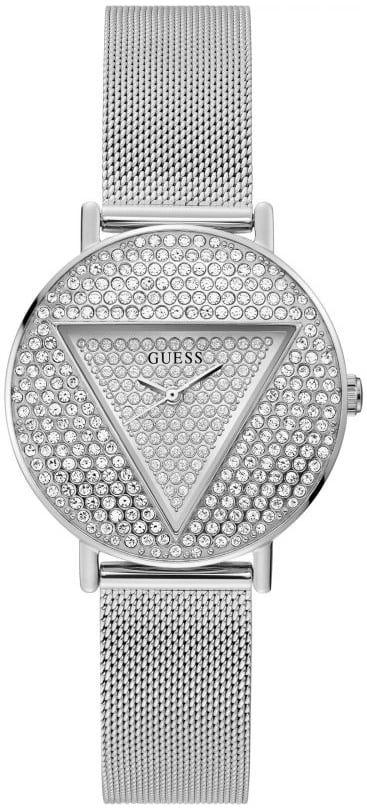 Guess Damklocka GW0477L1 Iconic Silverfärgad/Stål Ø36 mm