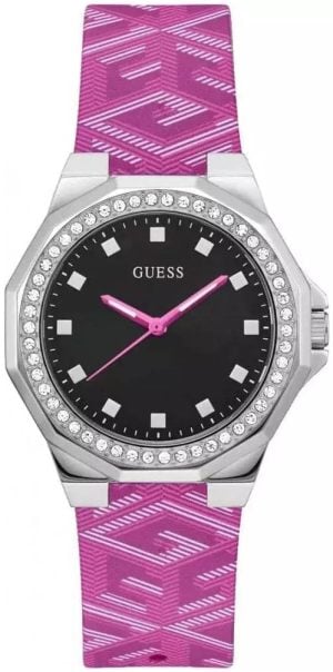 Guess Damklocka GW0598L1 Avril Blå/Gummi Ø22 mm