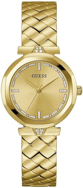 Guess Damklocka GW0613L2 Guld/Gulguldtonat stål Ø34 mm