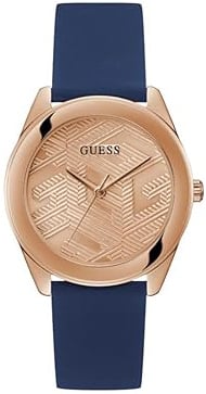 Guess Damklocka GW0665L2 Trend Roséguldstonad/Gummi Ø40 mm