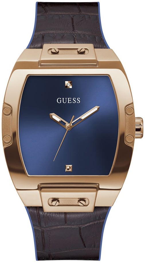 Guess Herrklocka GW0386G2 Phoenix Blå/Gummi