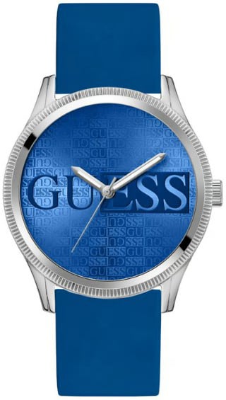 Guess Herrklocka GW0726G1 Blå/Gummi Ø44 mm