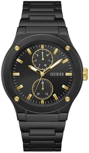 Guess Herrklocka GW0795G3 Jet Svart/Stål Ø45 mm